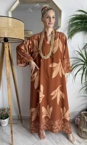 Flafy new viscose dress