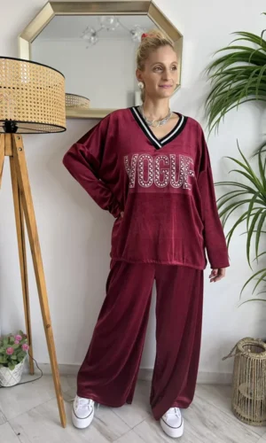Vogue velvet set