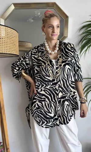 Wella oversized πουκαμίσα