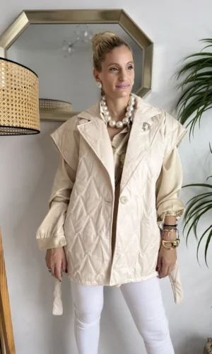 Sofiana αμάνικο oversized puffer