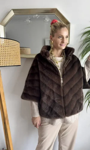 Kaia γούνα με φερμουάρ