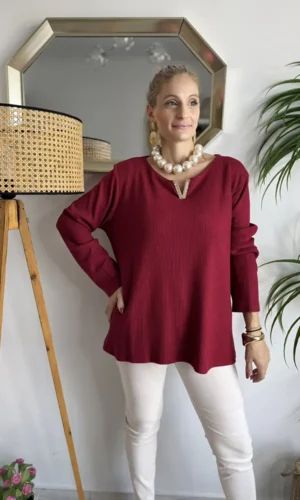 Tell chic oversized μπλούζα