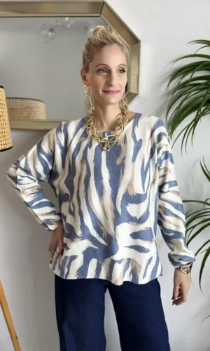 Siri φίδι oversized μπλούζα