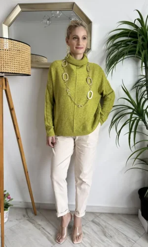 Titi μαλακό oversized ζιβάγκο