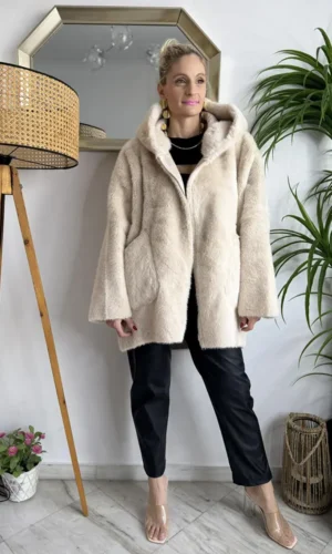 Porsche oοικολογική γούνα Διπλής όψεως!